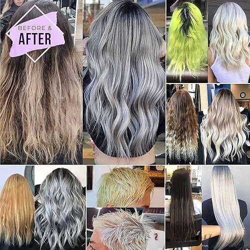 Fanola No Yellow Purple Shampoo - Purple Color Depositing Shampoo for Blondes, Bleached & Grey Hair - Formulated with Violet Pigment to Remove Brassy Tones from Hair (33.8 Fl oz) - Image 7
