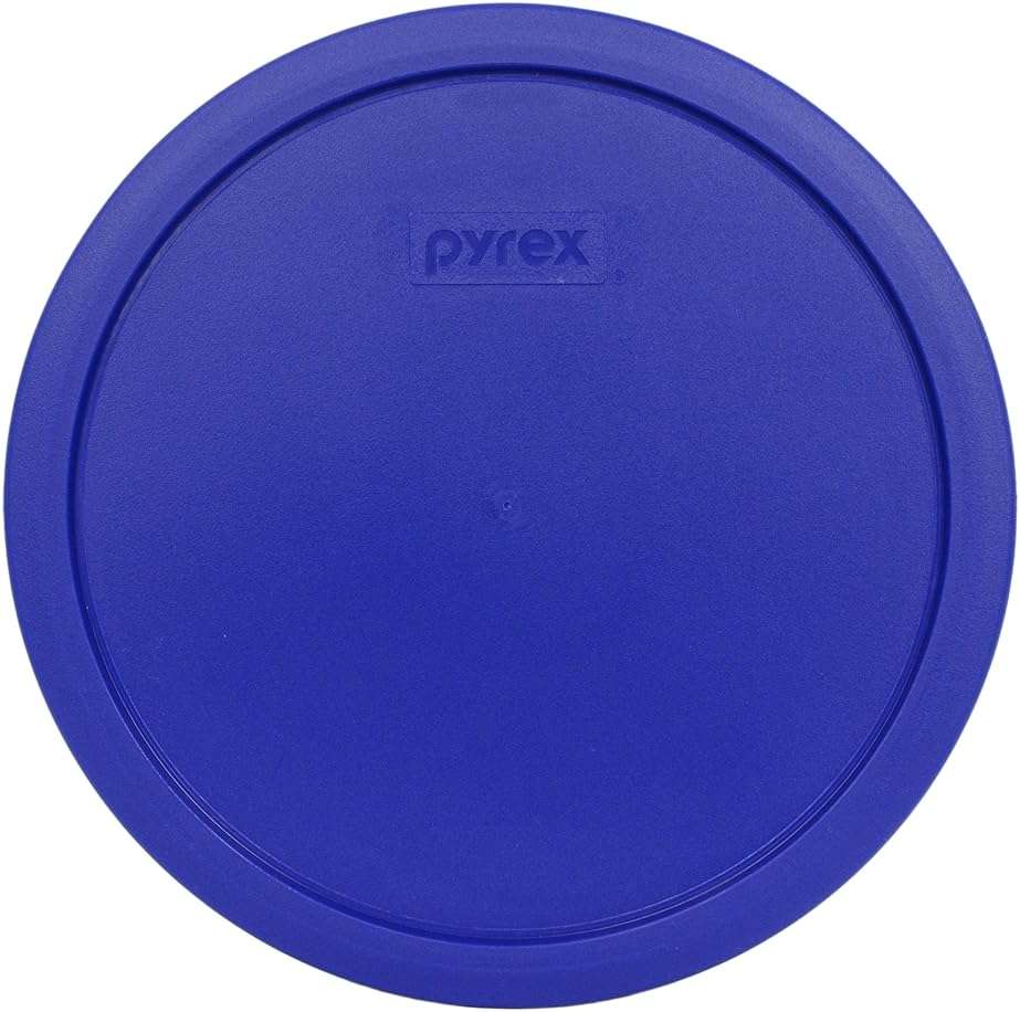 Pyrex 7403-PC 10-Cup Cadet Blue Sculpted Mixing Bowl Replacement Food Storage Lid - Made in USA - Image 1