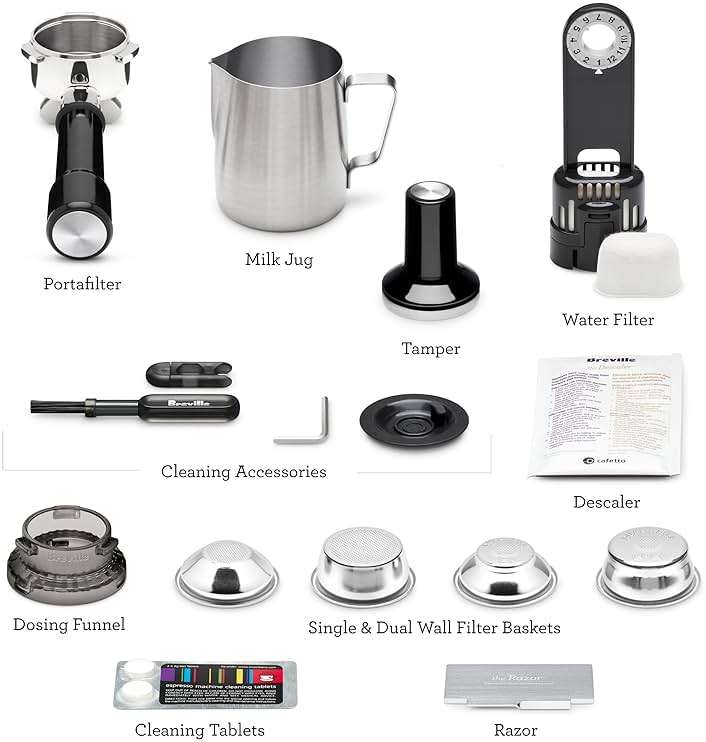 Breville Barista Express Espresso Machine BES870XL, Brushed Stainless Steel - Image 9