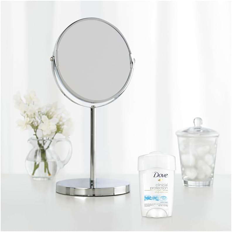 Dove Clinical Protection Antiperspirant Deodorant For Sweat and Odor Protection Original Clean Antiperspirant For Women Made With 1/4 Moisturizers 1.7 oz - Image 8