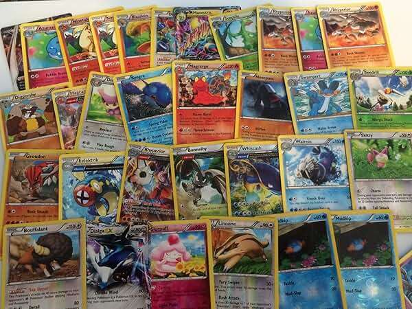 Pokemon 50 Card Lot w/ 3 Reverse or Holofoil Cards- Pokemon Cards No Duplicates - Image 2