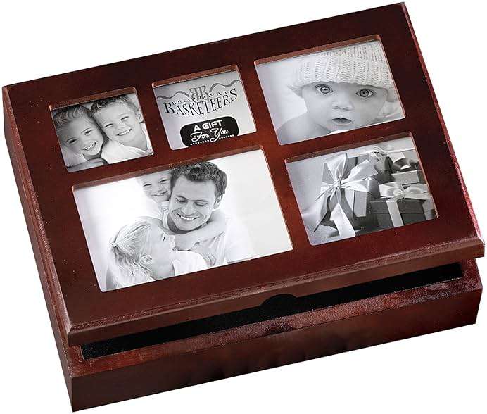 Photo Gift Box with Lid, Gifts Gourmet Food - Teas, Cocoas, Cookies, Snacks & Sweets Care Package for Women, Men, Holiday, Families, Memory Box for Thinking of You, Get Well, Anniversary, Thank You - Image 4