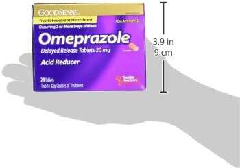 GoodSense Omeprazole Delayed Release Tablets 20 mg, Stomach Acid Reducer for Frequent Heartburn Treatment, 28 Count - Image 8