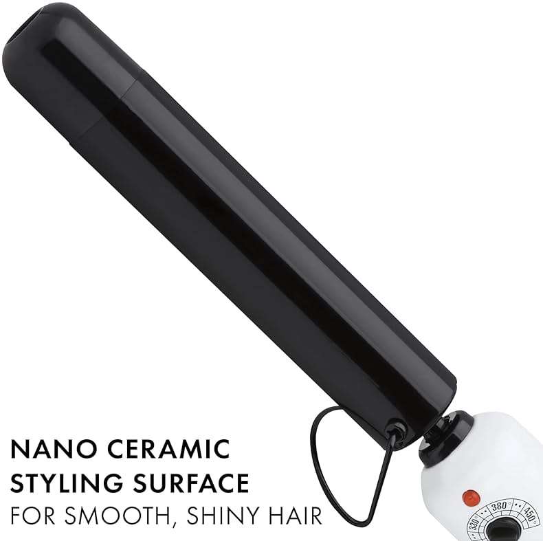 HOT TOOLS Pro Artist Nano Ceramic Curling Wand | For Smooth, Shiny Hair (1-1/4 in) - Image 4