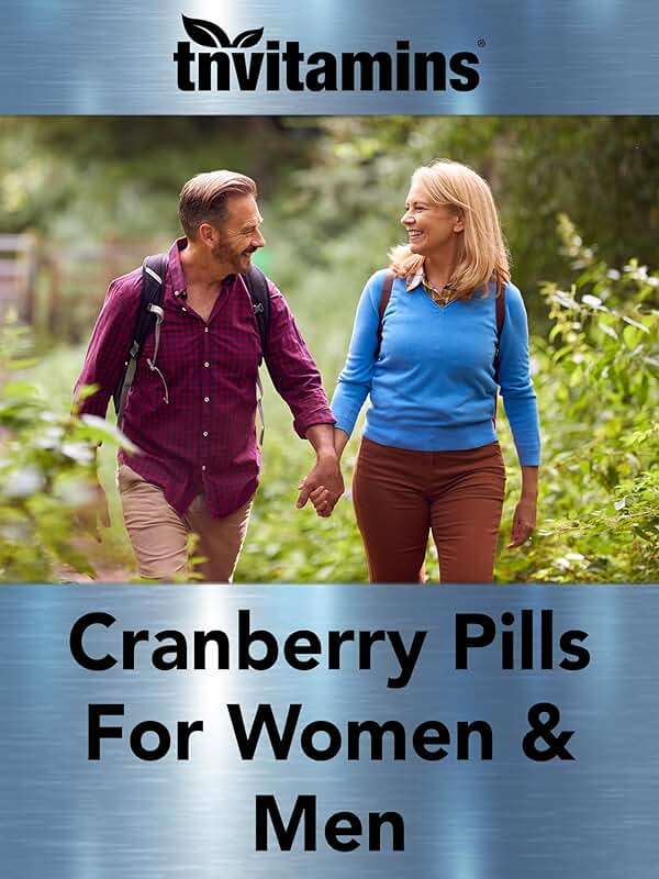 tnvitamins Cranberry Pills for Women & Men - 90 Capsules | Supports Urinary Tract Health* | Cranberry Concentrate Supplement | Bladder & Kidney Support* | Supports Women's Health* | Antioxidants - Image 5