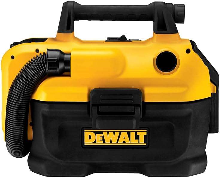 DEWALT 20V MAX Cordless Shop Vac, Wet Dry Vacuum Cleaner, Portable 2 Gallon Wet Dry Vac, Strong Suction Shop Vacuum with Hepa Filter, Tool Only (DCV580H) - Image 7