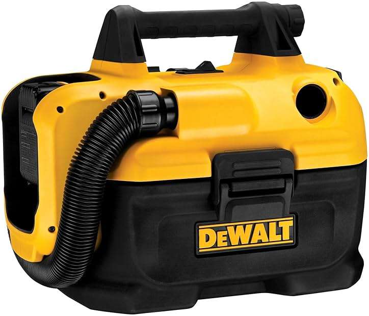 DEWALT 20V MAX Cordless Shop Vac, Wet Dry Vacuum Cleaner, Portable 2 Gallon Wet Dry Vac, Strong Suction Shop Vacuum with Hepa Filter, Tool Only (DCV580H) - Image 9