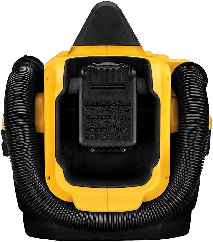 DEWALT 20V MAX Cordless Shop Vac, Wet Dry Vacuum Cleaner, Portable 2 Gallon Wet Dry Vac, Strong Suction Shop Vacuum with Hepa Filter, Tool Only (DCV580H) - Image 10