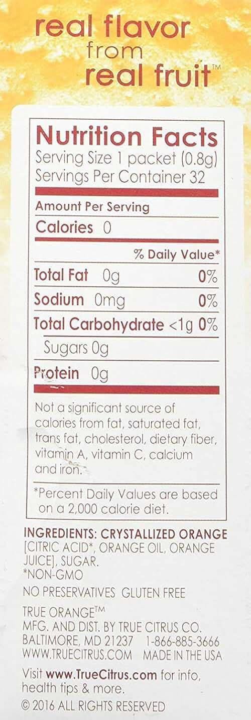 True Orange Drink, 32Count (0.90oz) - Image 2