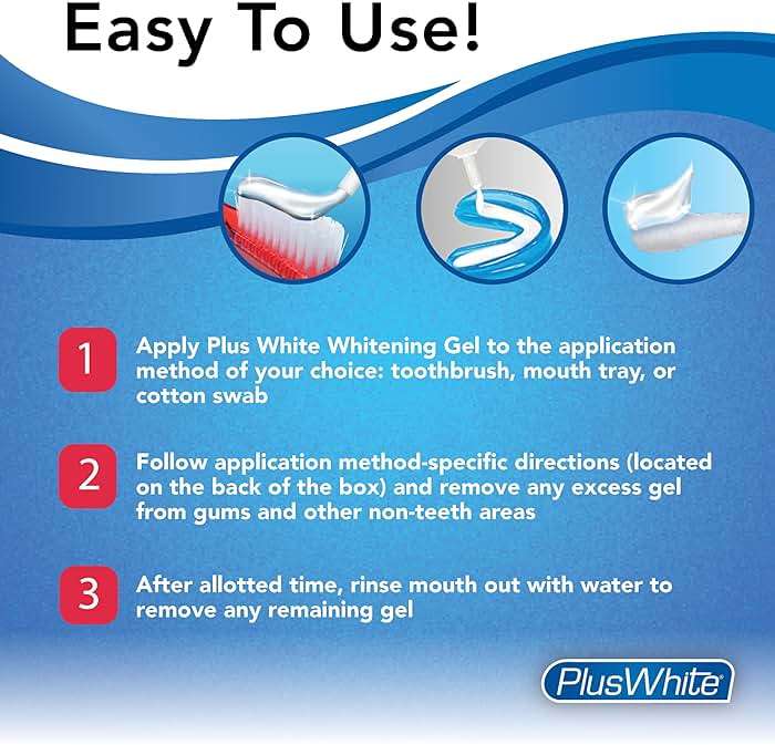 Plus White Speed Whitening Gel - Works in 5 Minutes - Professional Teeth Whitening w/Dentist Approved Ingredient (2 oz, Pack of 2) - Image 6