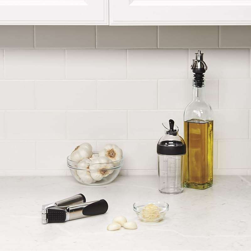 OXO Good Grips Little Salad Dressing Shaker - Black, Small - Image 2