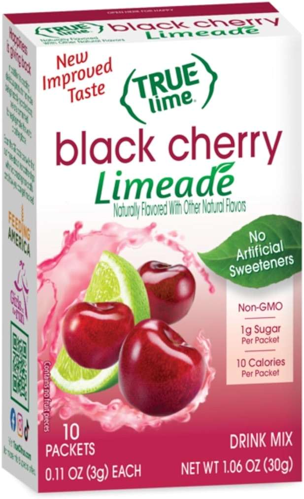 True Citrus Black Cherry Limeade Drink Mix, 1.06 OZ - Image 1