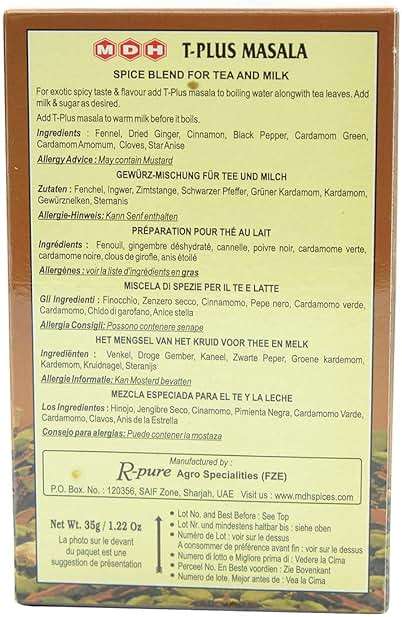 MDH, T-Plus Masala, 35 Grams(gm) - Image 3