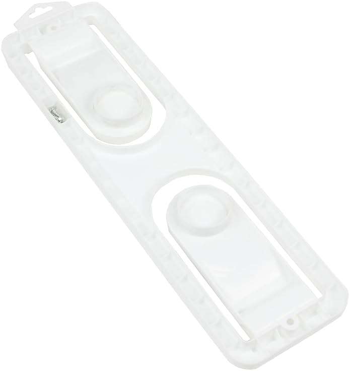Chef Craft Select Plastic Paper Towel Holder, 12.5 inches in Length, White - Image 1