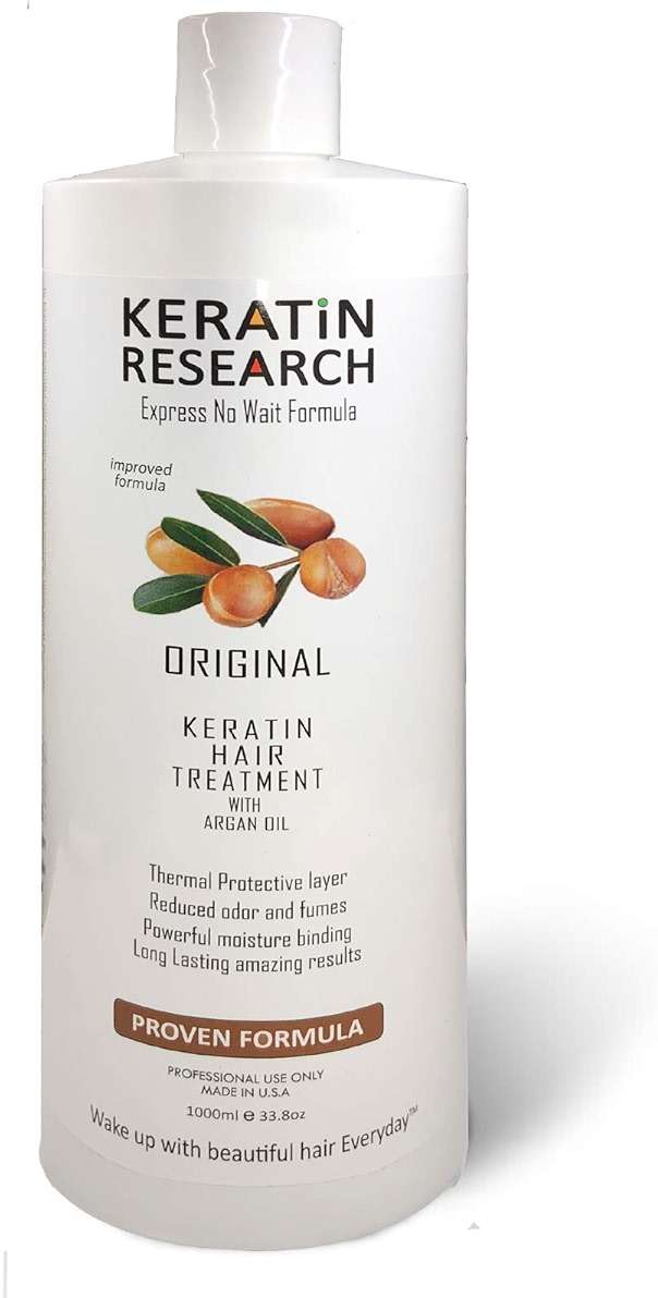 Brazilian Keratin Hair Blowout Treatment 1000ml Professional Complex Formula Proven Amazing Results Queratina Keratina Brasilera Tratamiento - Image 1
