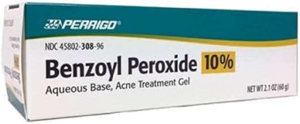 Perrigo 10% Benzoyl Peroxide Acne Treatment Gel 2.1 oz - Image 1