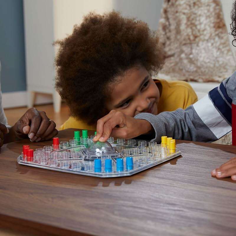 Hasbro Gaming Trouble Board Game for Kids Ages 5 and Up 2-4 Players - Image 6