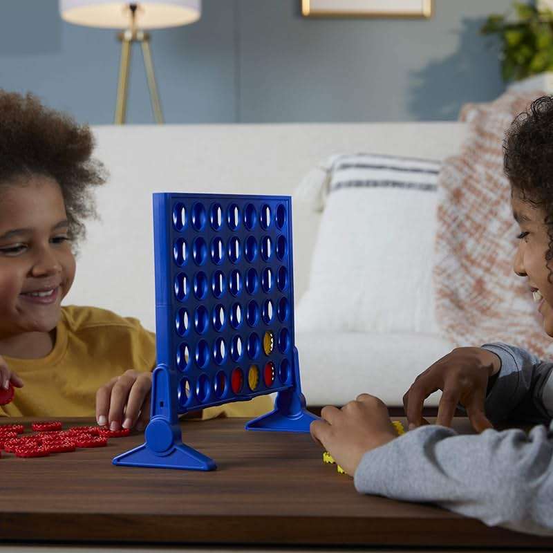Hasbro Gaming Connect 4 Classic Grid, 4 in a Row Game, Strategy Board Games for Kids, 2 Players for Family and Kids, Easter Gifts for Boys and Girls, Ages 6+ - Image 11