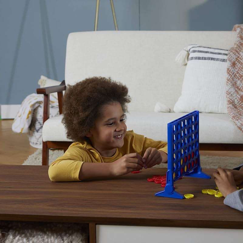 Hasbro Gaming Connect 4 Classic Grid, 4 in a Row Game, Strategy Board Games for Kids, 2 Players for Family and Kids, Easter Gifts for Boys and Girls, Ages 6+ - Image 10