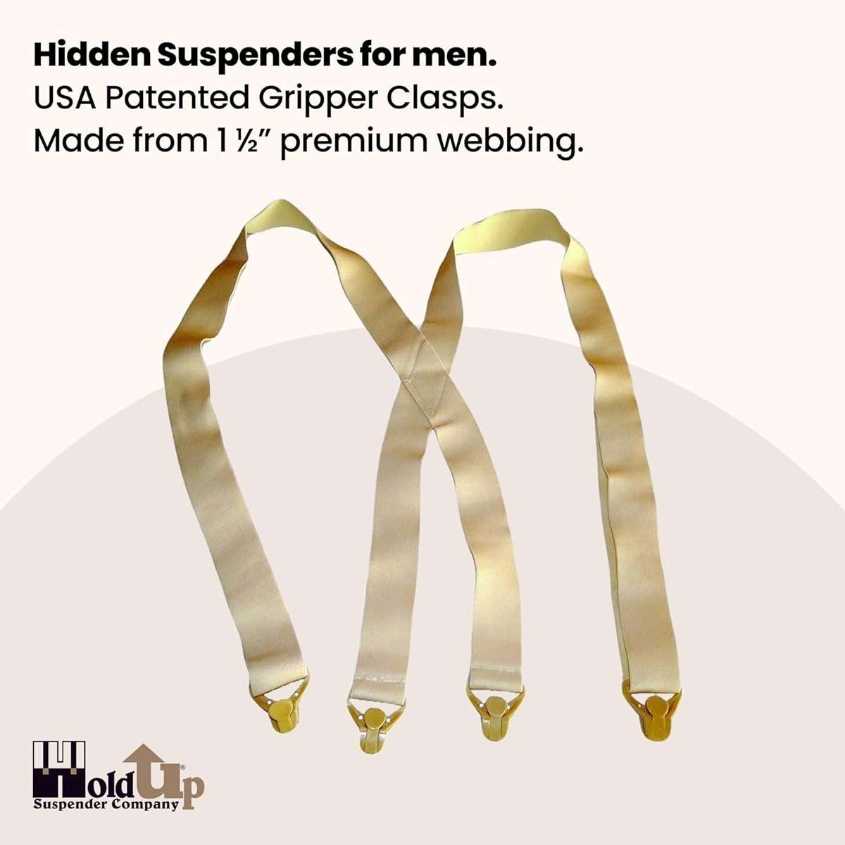 Hold Up Suspenders for Men - Hidden Men's Suspenders - Undergarment Comfort & Convenience - Airport Friendly - Image 7