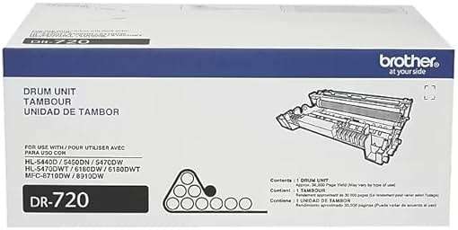 BROTHER INTL. CORP., DR720 (DR-720) Drum Unit, 30000 Page-Yield - Image 2
