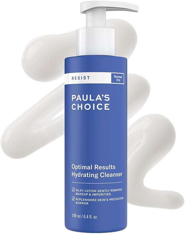 Paula's Choice RESIST Optimal Results Hydrating Cleanser, Green Tea & Chamomile, Anti-Aging Face Wash, Dry Skin, 6.4 Ounce - Image 1