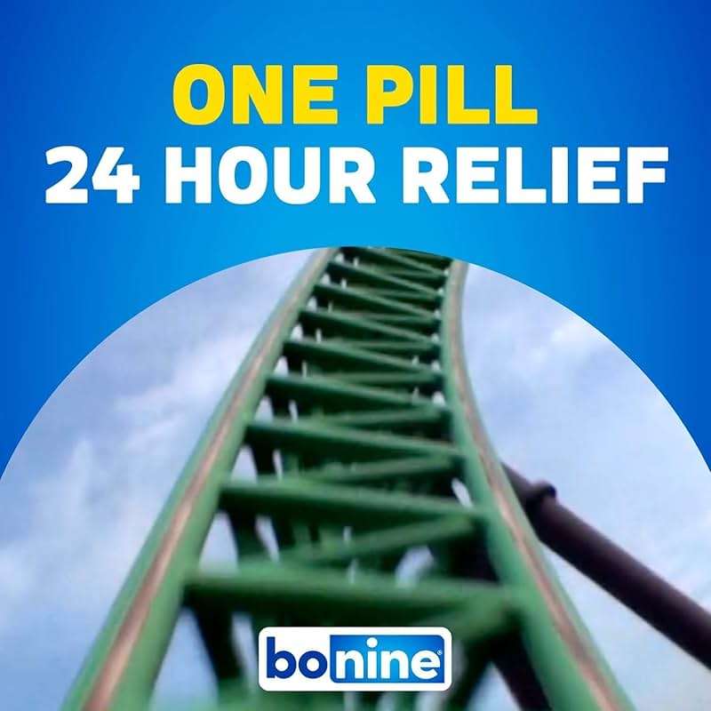 Bonine Raspberry Chewable Tablets for Motion Sickness, 16 (2 Pack), 16 Count (Pack of 2) - Image 2
