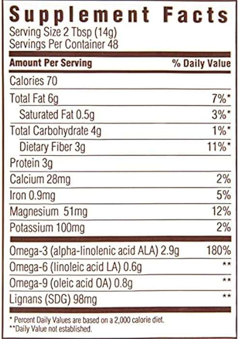 Spectrum Essentials Organic Ground Flaxseed, Gluten Free, 24 Oz - Image 11
