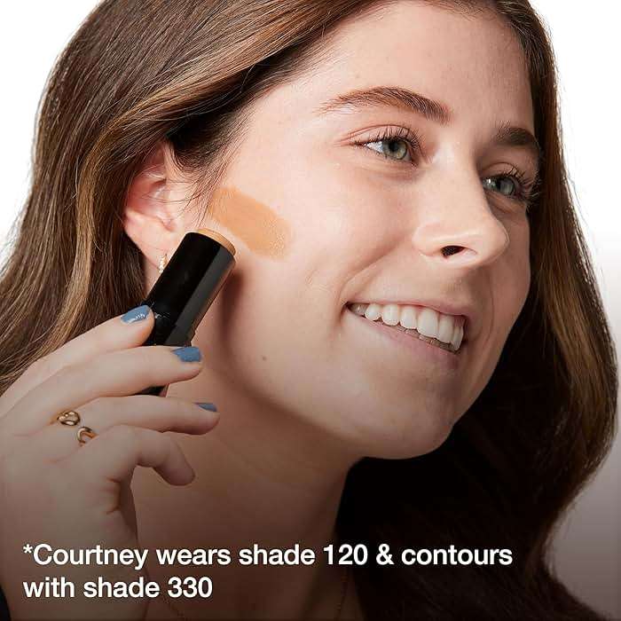 Maybelline Fit Me Shine-Free + Balance Foundation Stick, Multi-Use Face Makeup and Contour Stick For Natural, Matte Coverage, Ivory, 1 Count - Image 8