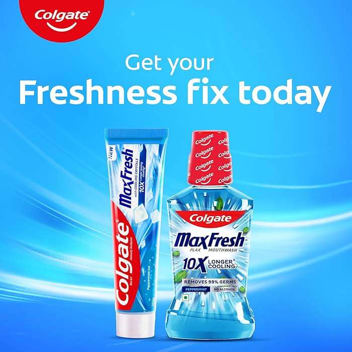 Colgate Maxfresh Blue Toothpaste - 150 g - Image 7