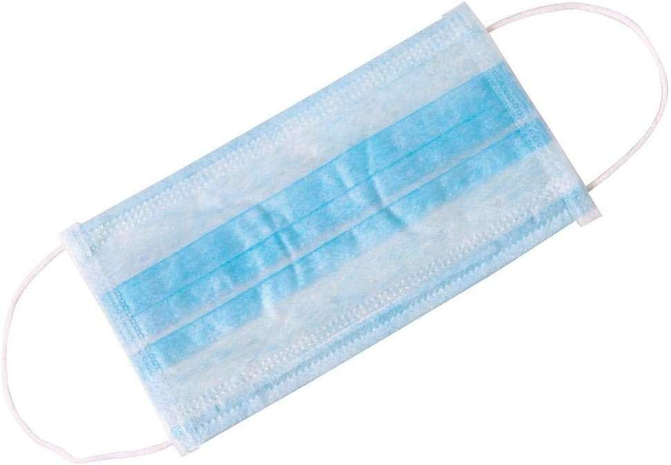 ForPro Professional Collection Single Use Ear Loop Mask, 3-Ply Disposable Non-Woven Face Mask, Latex-Free, Fiberglass-Free, Protects Against Pollen, Dust, 50-Count - Image 4