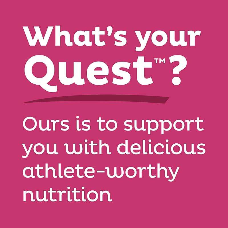 Quest Nutrition White Chocolate Raspberry Protein Bars, 20g Protein, 1g Sugar, 5g Net Carb, High Fiber, Gluten Free, Keto Friendly, 12 Count - Image 6