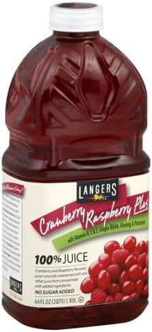 Langers Juice, Cranberry Raspberry Plus, 32 Fl Oz (Pack of 12) - Image 4