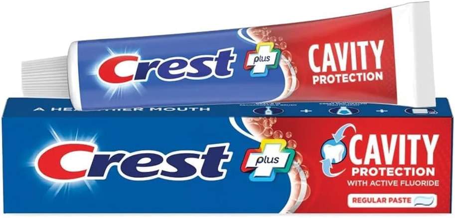 Crest Toothpaste Cavity Protection Regular (Pack of 3) - Image 3
