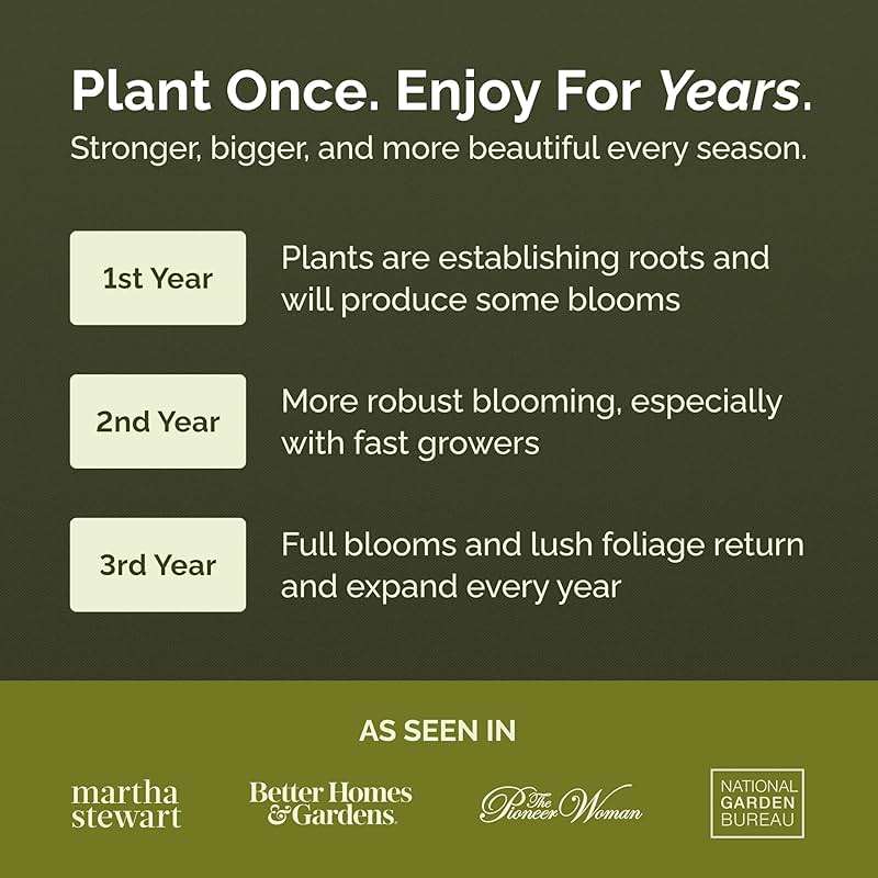 Eden Brothers All Perennial Wildflower Seed Mix for Planting, 1/4 lb, 120,000+ Seeds, Throw and Grow 19 Flower Varieties, Non-GMO Covers 250-500 Sq Ft, Attracts Pollinators, Spring or Fall, Zones 3-10 - Image 3