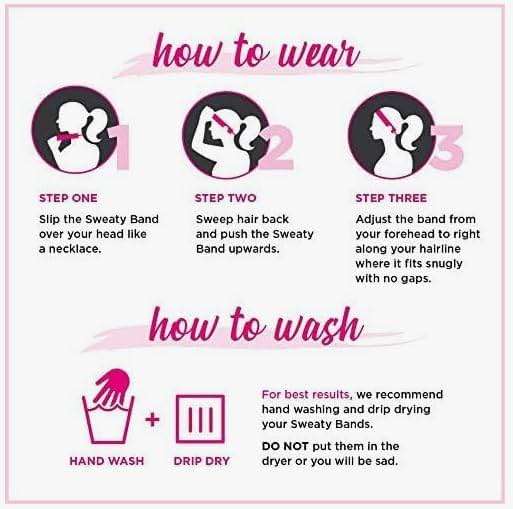 Sweaty Bands Womens Girl Headband - Non-Slip Velvet-Lined Sparkly Hairband - Viva Diva Gold 3/8-Inch - Image 5