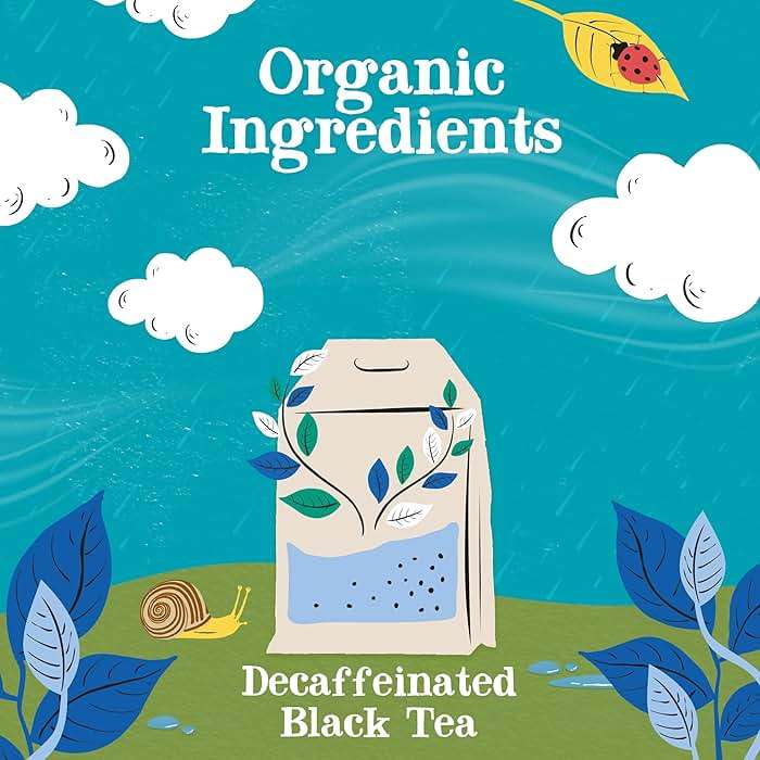 Clipper Tea, Black Tea Assam Blend, Fairtrade, Organic, Plant-Based, Decaf British Tea, 1 Pack, 80 Unbleached Tea Bags - Image 3