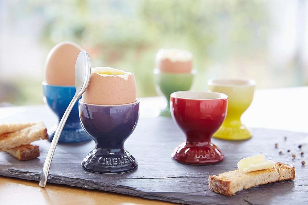 Le Creuset Stoneware Egg Cup, 2", Flame - Image 7