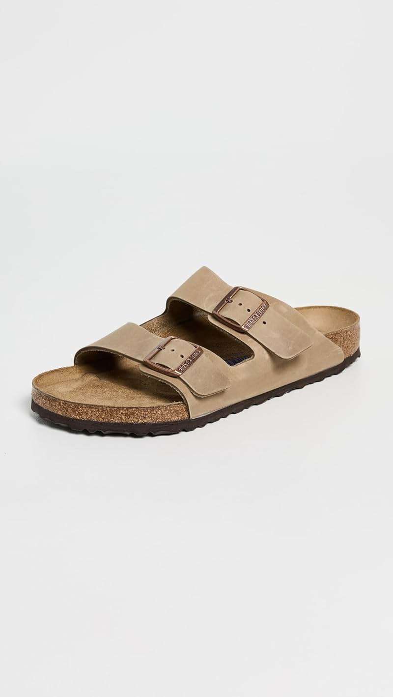 Birkenstock Arizona Soft Footbed Birkibuc Sandal,Tobacco Oiled Leather,42 M EU/11-11.5 B(M) US Women/9-9.5 B(M) US Men - Image 3