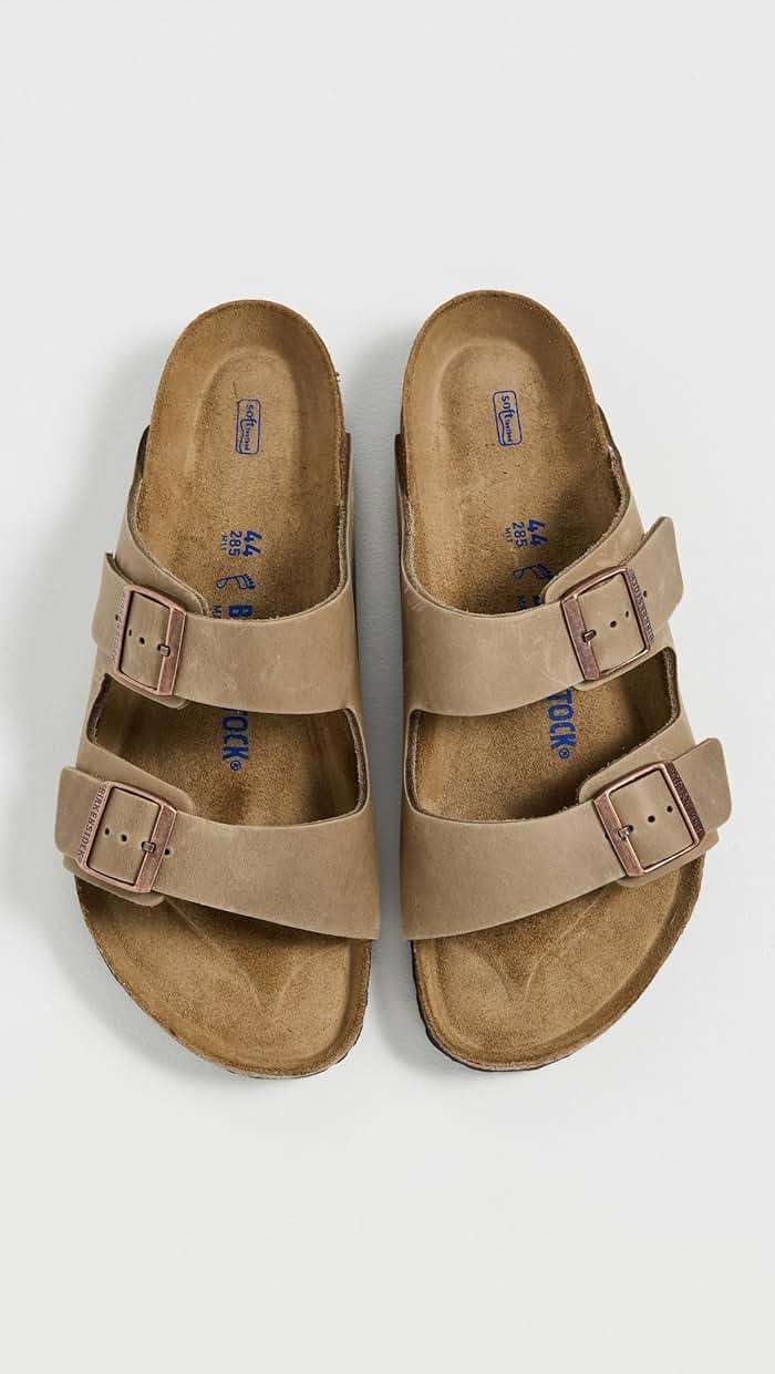 Birkenstock Arizona Soft Footbed Birkibuc Sandal,Tobacco Oiled Leather,42 M EU/11-11.5 B(M) US Women/9-9.5 B(M) US Men - Image 6