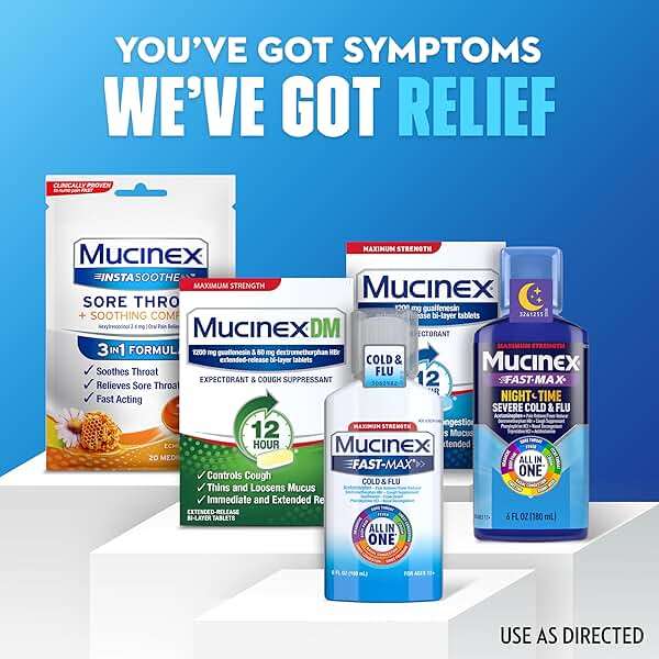 Mucinex Fast-Max Cold and Flu Medicine All-in-One Maximum Strength Liquid for Chest Congestion, Cough, Sore Throat, Nasal Decongestant, 6 fl oz (Packaging May Vary) - Image 6