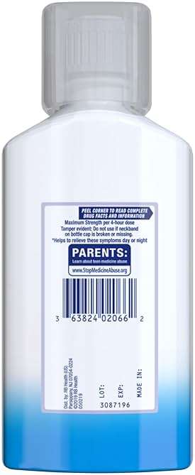 Mucinex Fast-Max Cold and Flu Medicine All-in-One Maximum Strength Liquid for Chest Congestion, Cough, Sore Throat, Nasal Decongestant, 6 fl oz (Packaging May Vary) - Image 7