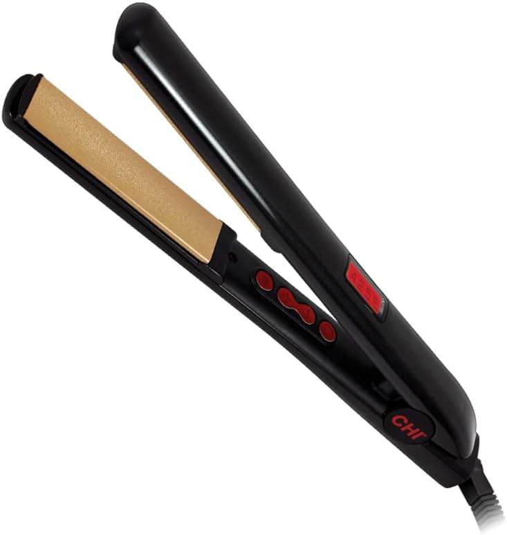 CHI G2 Titanium Infused Ceramic 1" Flat Iron Hair Straightener, Digital Temperature Control, Color-Coded Heat Settings for All Hair Types, Fast Heat-Up & Smooth Frizz-Free Finish - Image 1