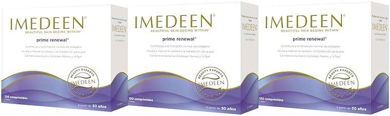 Imedeen Prime Renewal Tablet (120 Count) Skin Collagen Formula for 50 Plus Skincare Beauty Supplement - Image 1