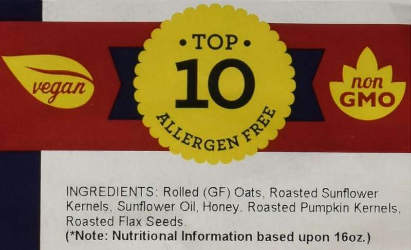 Gerbs Original Seed n' Honey Granola, 2 LBS. - Top 14 Food Allergy Free & Non GMO - Keto Safe - Made in Rhode Island … - Image 4