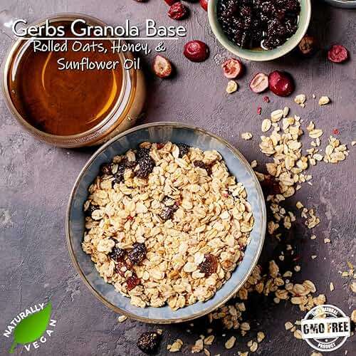 Gerbs Original Seed n' Honey Granola, 2 LBS. - Top 14 Food Allergy Free & Non GMO - Keto Safe - Made in Rhode Island … - Image 9