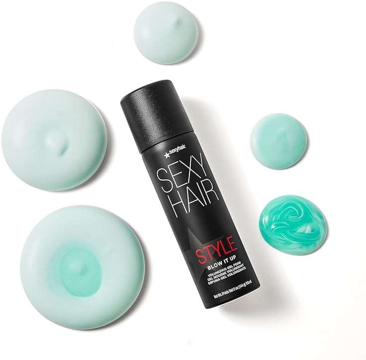 SexyHair Style Blow It Up Volumizing Gel Foam, 5 Oz | Up to 50% More Volume | Adds Shine - Image 2