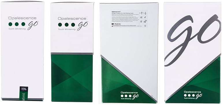 Opalescence Go 15- Prefilled Teeth Whitening Trays Kit - 15% Hydrogen Peroxide - (10 Treatments) Dentist Recomended - Made by Ultradent Products. Teeth Whitening Kit -Mint - 5194-1 - Image 9