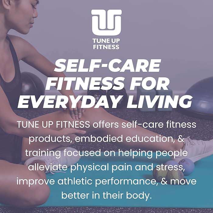 YOGA TUNE UP® Therapy Balls in Tote by Tune Up Fitness - Massage Balls for Trigger Point, Pressure Point & Myofascial Release - Use as Single or Peanut Ball for Pain Relief & Relaxation (Deep Purple) - Image 6