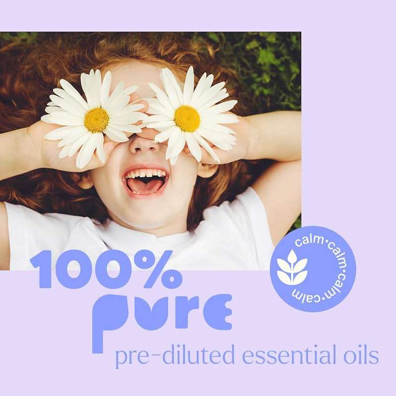 Plant Therapy Kids Calming The Child Essential Oil Blend 10 mL (1/3 oz) Relaxation and Soothing Blend, Tangerine, Lavender, & Roman Chamomile Essential Oils, Pure, KidSafe Pre-Diluted Roll-On - Image 7